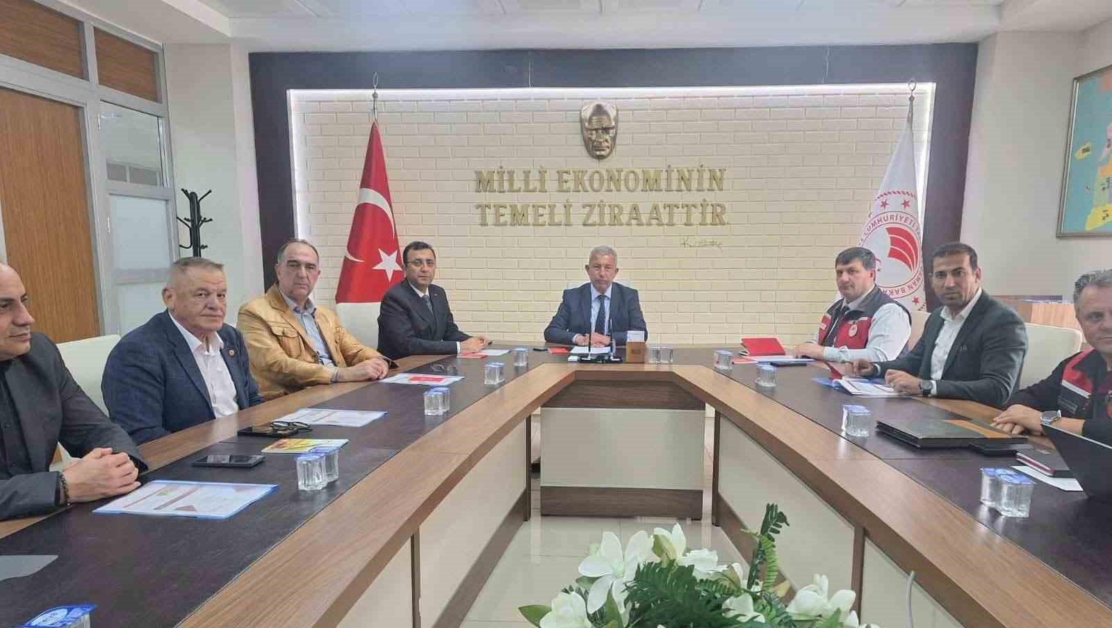 &Ccedil;anakkale&rsquo;de 3 yıllık bitkisel &uuml;retim planlaması yapıldı

