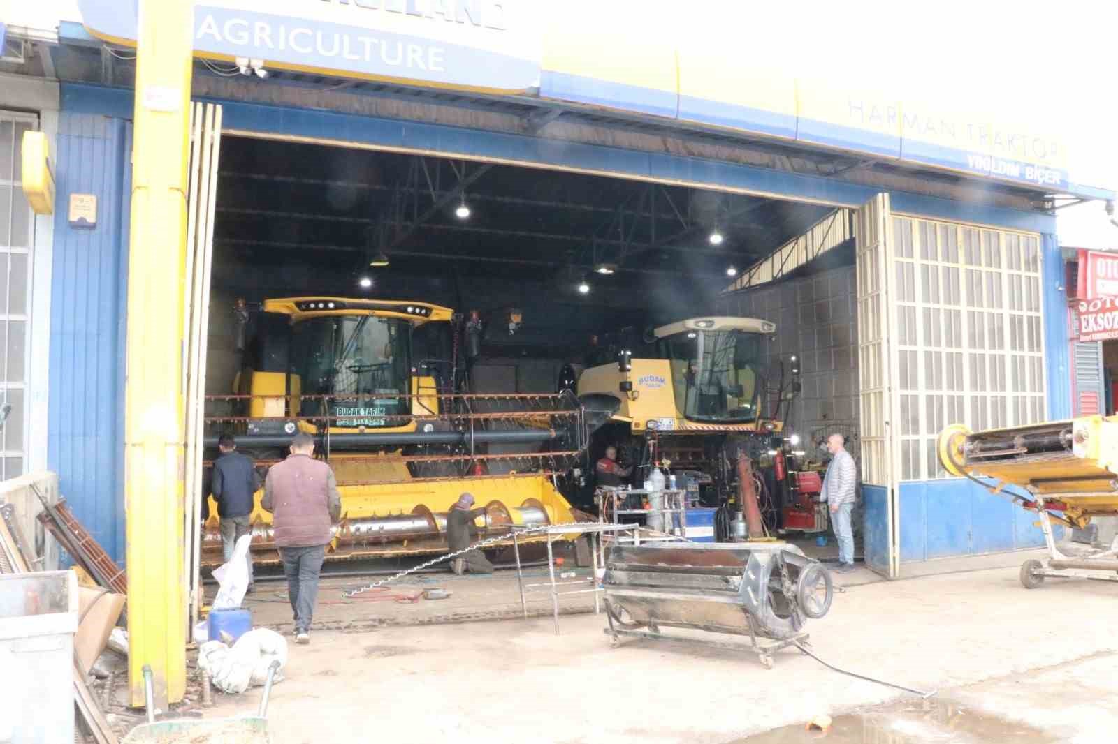 Bi&ccedil;erd&ouml;verler hasada hazırlanıyor
