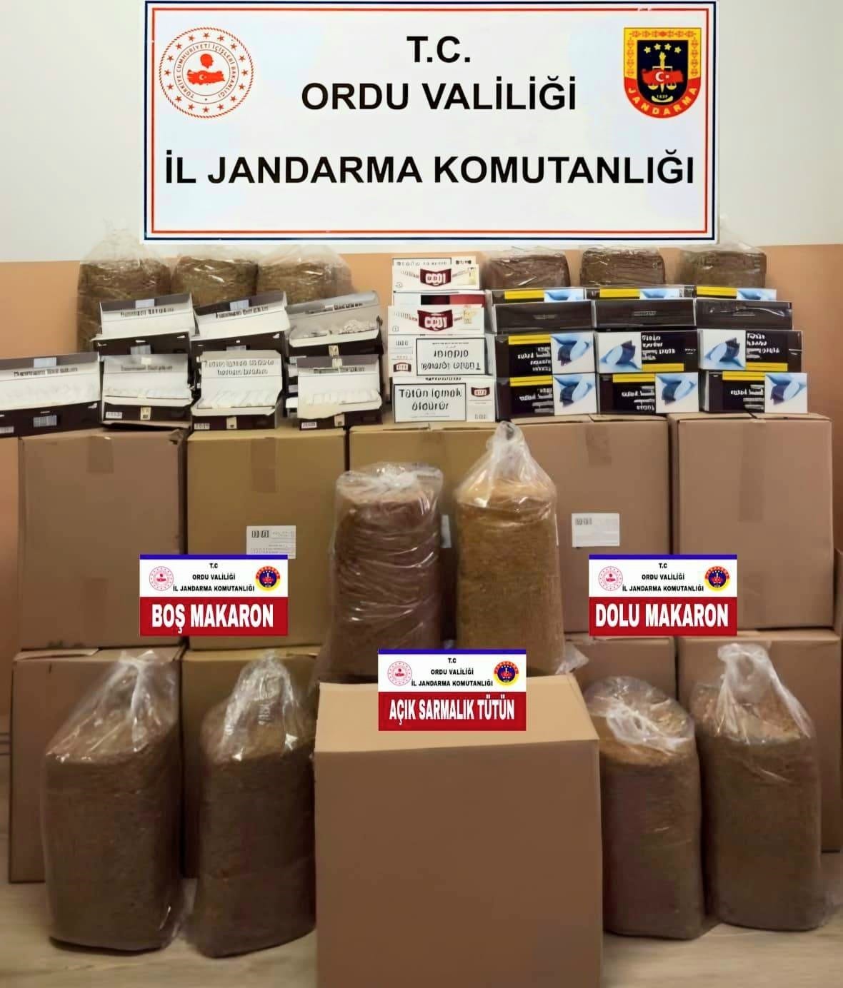 Ordu&rsquo;da jandarma 31 ş&uuml;pheliyi yakaladı: 19 tutuklama
