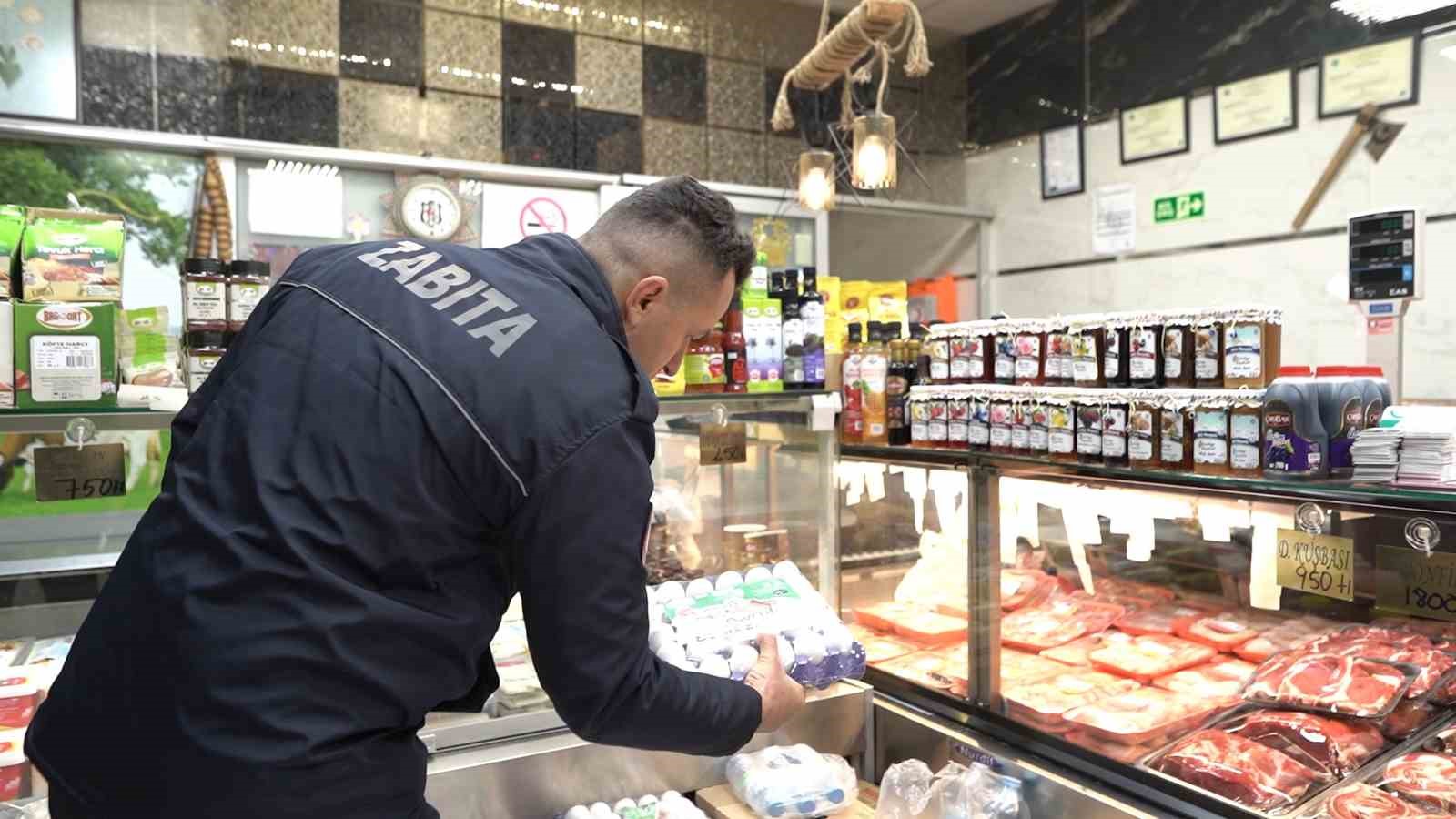 Melikgazi Zabıtası kasap ve baharat&ccedil;ıları denetledi
