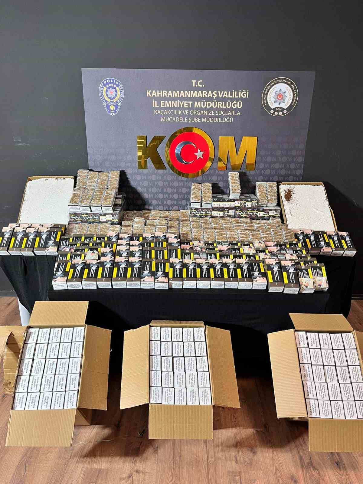 Kahramanmaraş’ta uyuşturucu operasyonu: 2 tutuklama