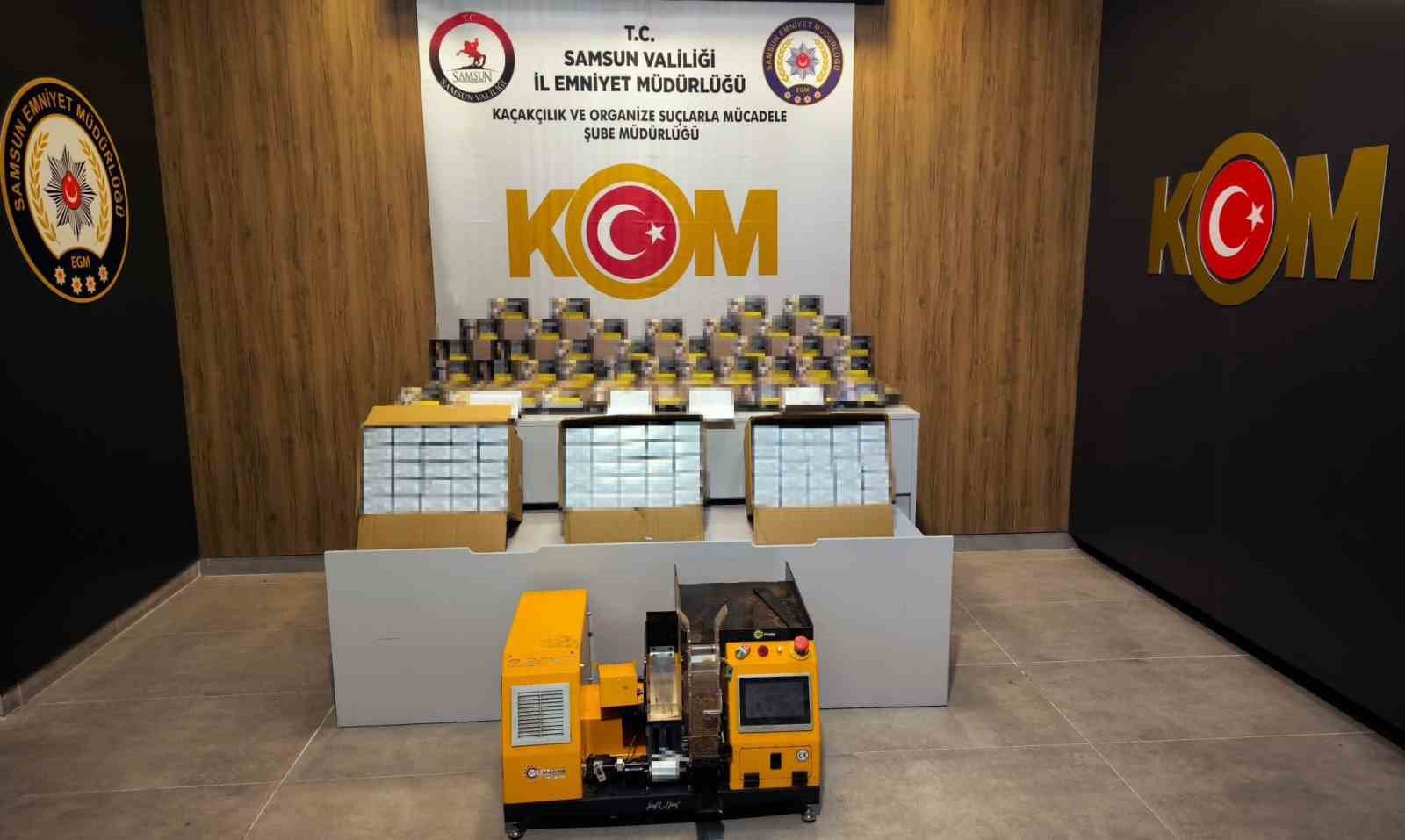 Tekkek&ouml;y&rsquo;de ka&ccedil;ak sigara operasyonu
