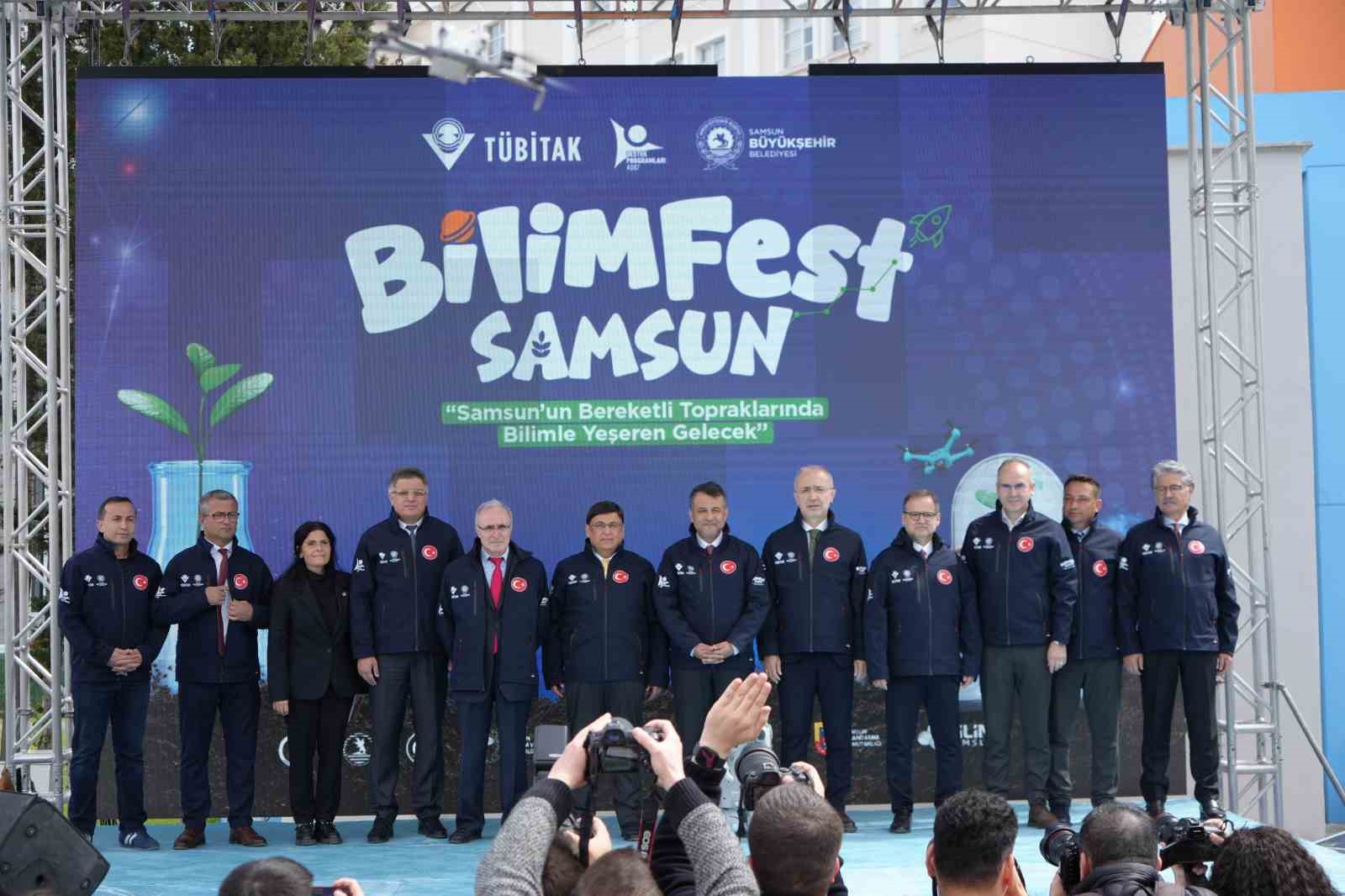 BİLİMFEST Samsun&rsquo;a g&ouml;rkemli a&ccedil;ılış
