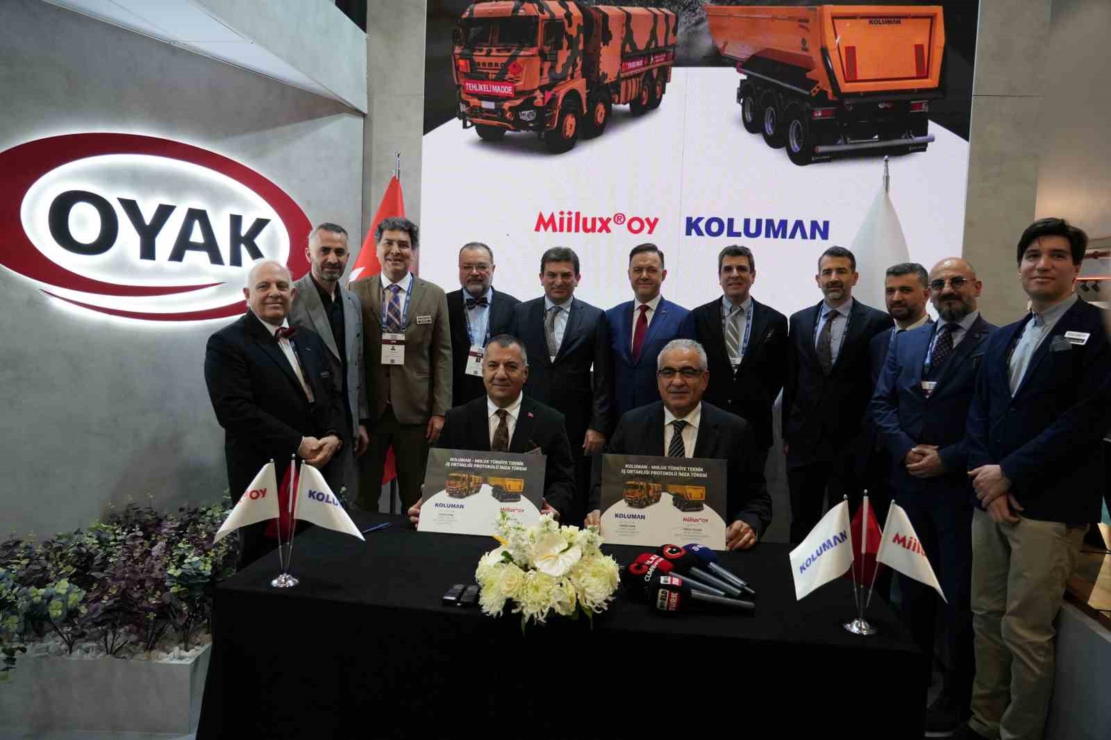 Miilux OY ve Koluman, SAHA Expo 2026’da Teknik İş Birliği Protokolü imzaladı