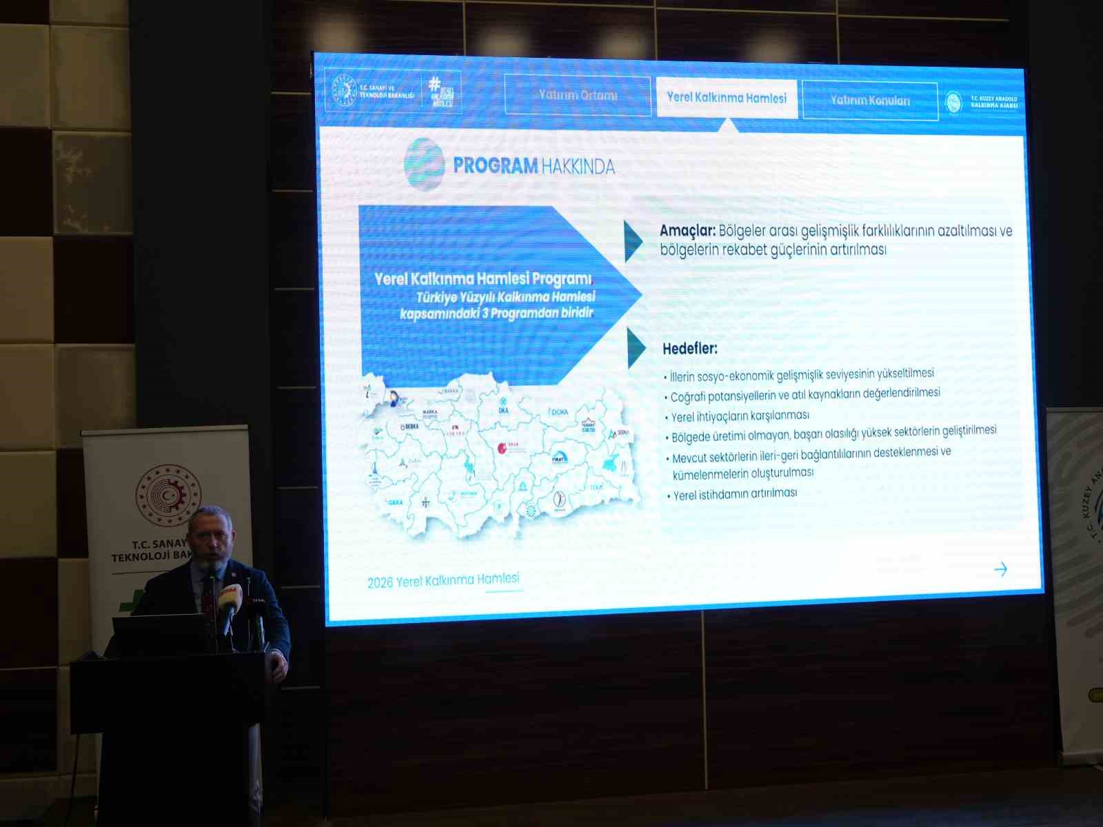 Kastamonu&rsquo;da Yerel Kalkınma Hamlesi Programı yatırımcılara anlatıldı
