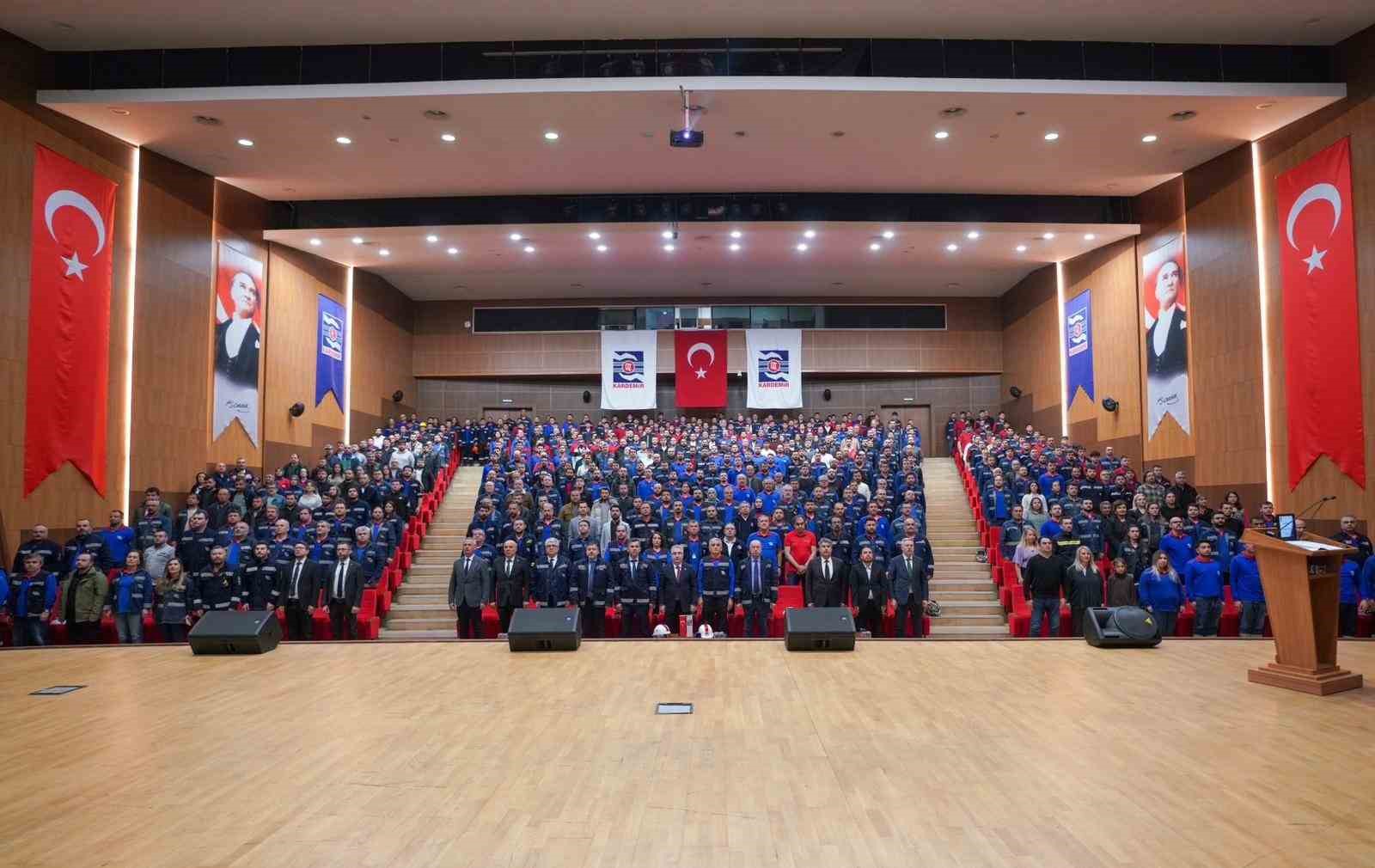 KARDEMİR’de güvenli gelecek kültürü çalışanlarla güçleniyor