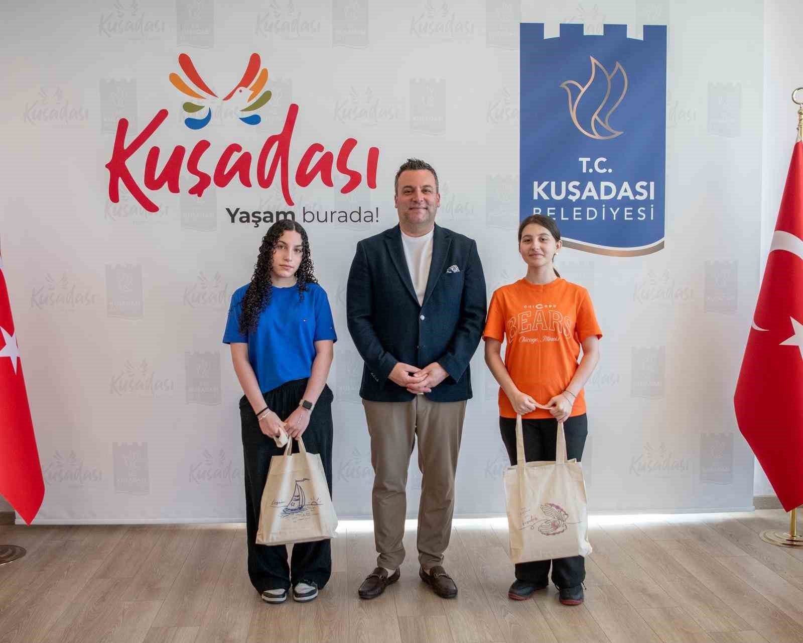 Kuşadası’nda genç yetenekler başarılarıyla gururlandırdı