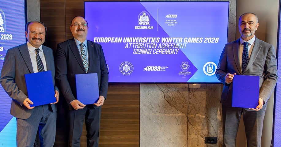 Erzurum, 2028 Avrupa &Uuml;niversiteler Kış Oyunlarına ev sahipliği yapacak
