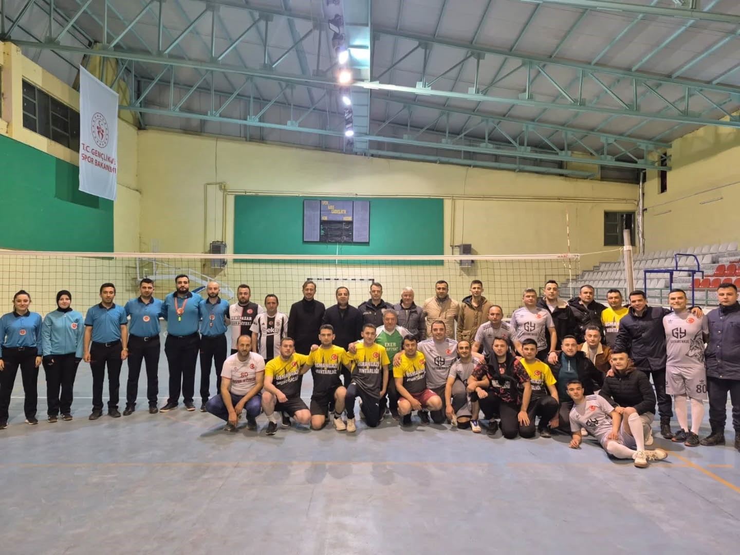 Bilecik’te voleybol turnuvası düzenlendi
