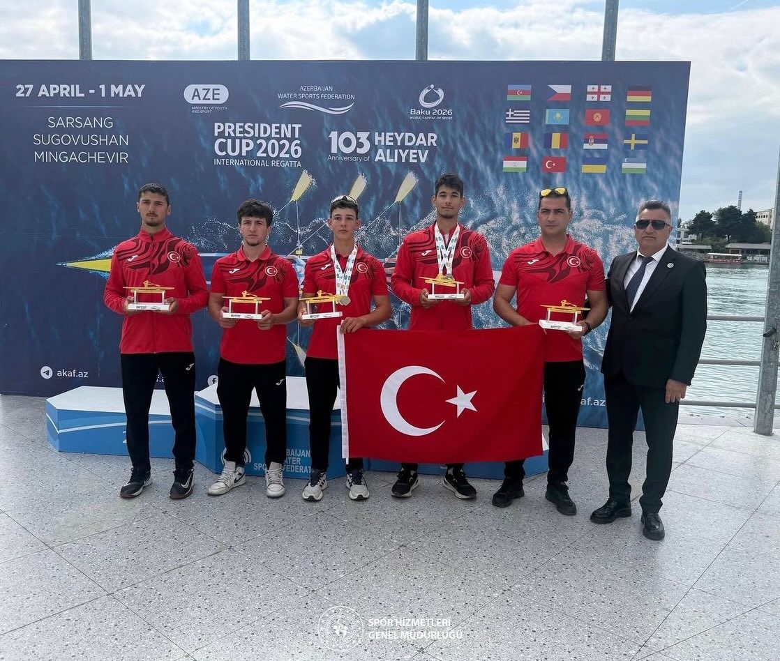 K&ouml;yceğizli kanocu Yıldırım, Azerbaycan&rsquo;dan 3 madalya ile d&ouml;nd&uuml;
