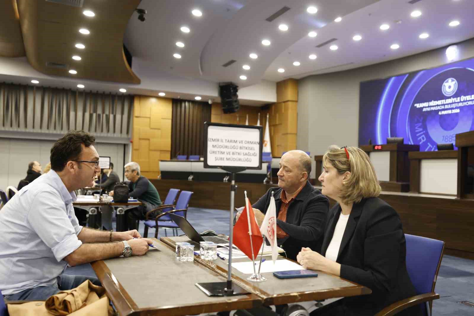 İzmir Ticaret Odası, 8 &ouml;nemli kurumu &uuml;yeleri ile ayı masada buluşturdu
