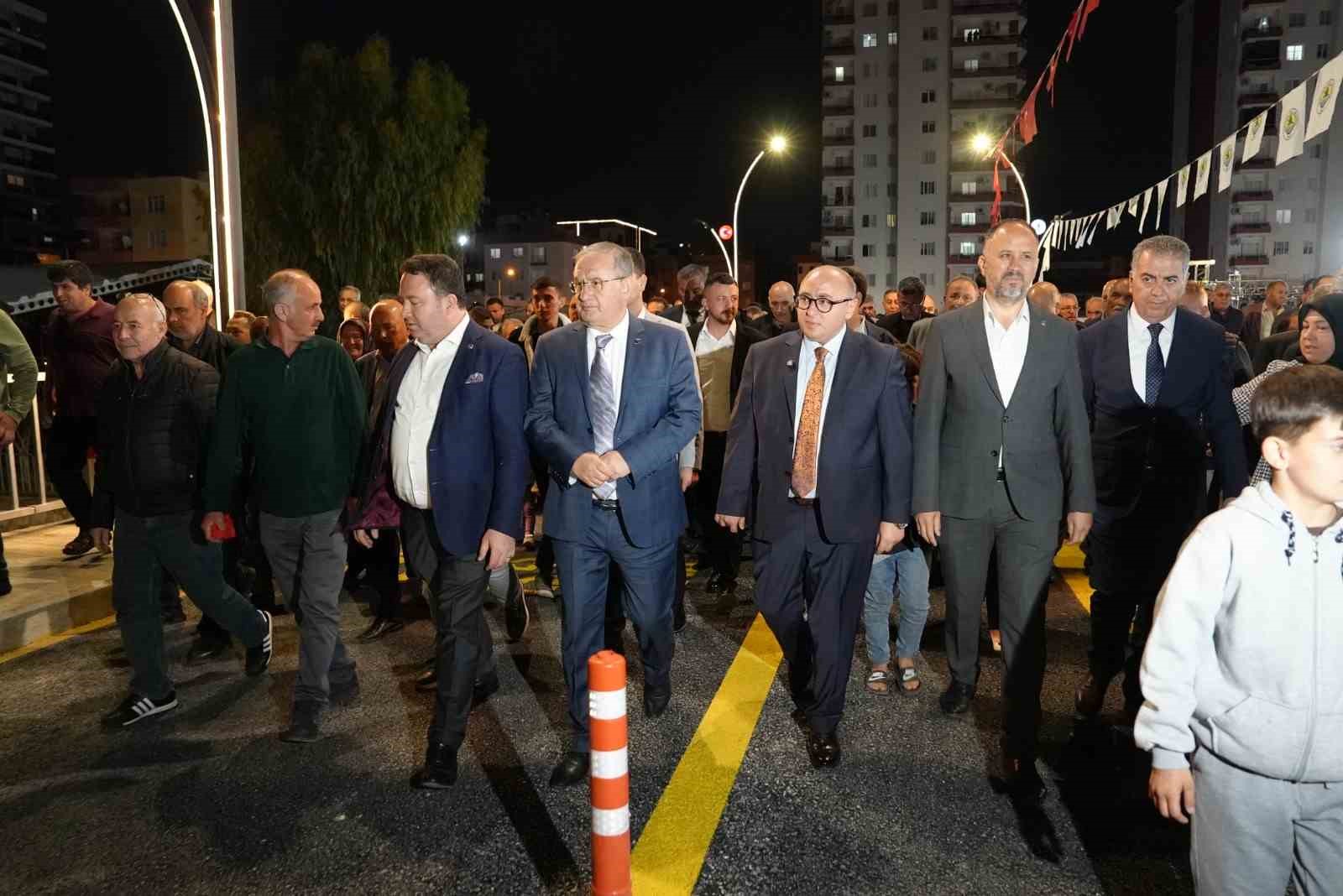 Erdemli’nin ulaşımını rahatlatacak 4. köprü hizmete açıldı
