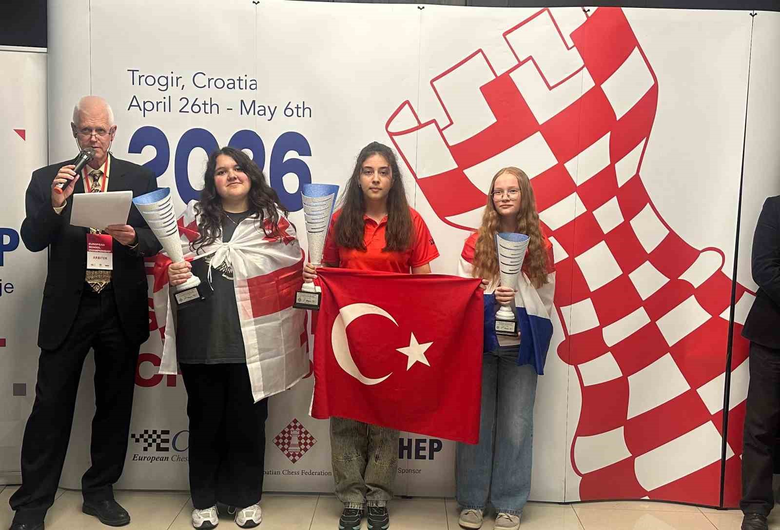 GKV&rsquo;li Beren Kalyoncu Avrupa şampiyonu
