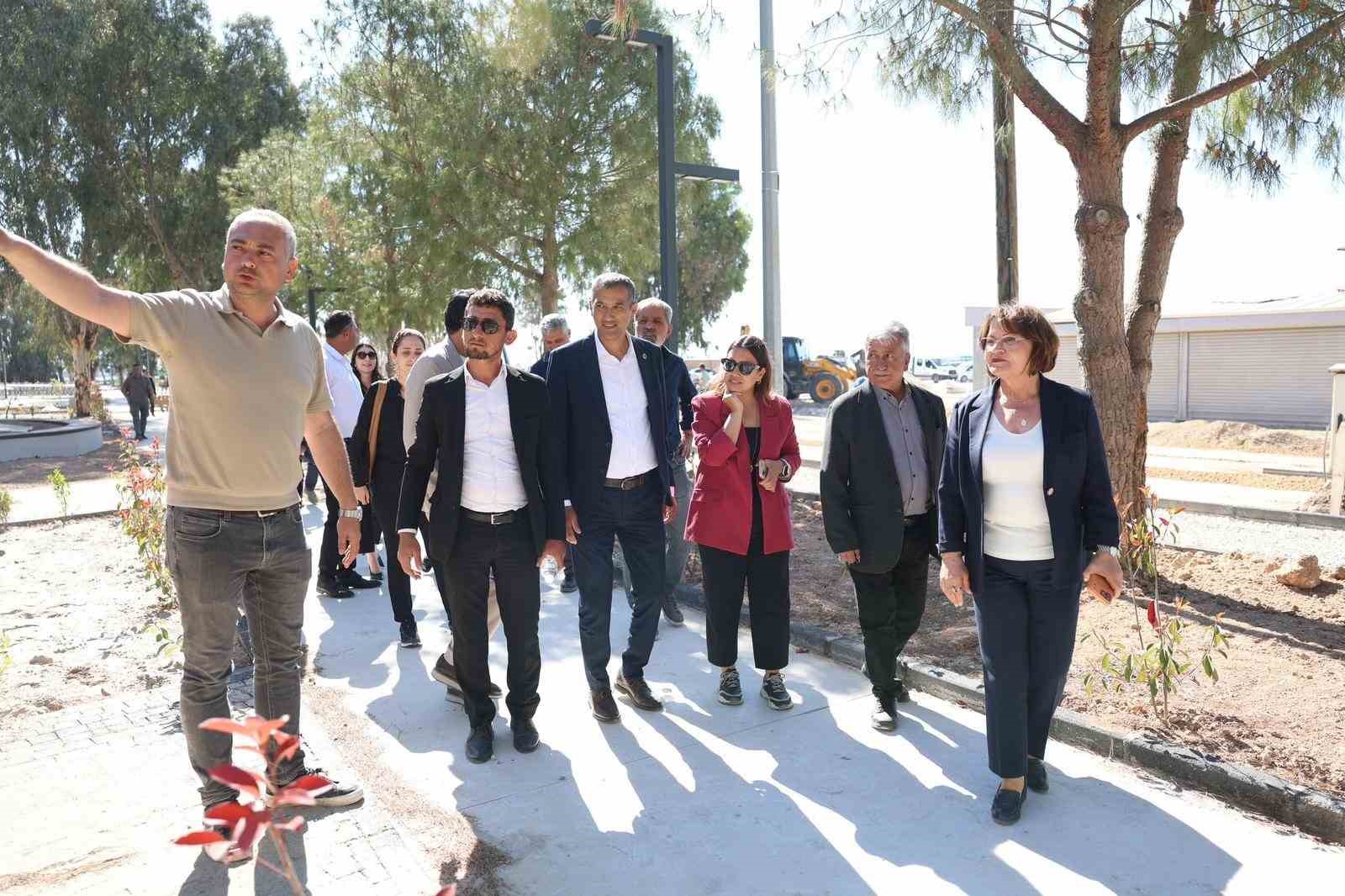 Mavişehir Atat&uuml;rk K&uuml;lt&uuml;r ve Yaşam Alanı&rsquo;nda &ccedil;alışmalar tamamlanma aşamasına geldi
