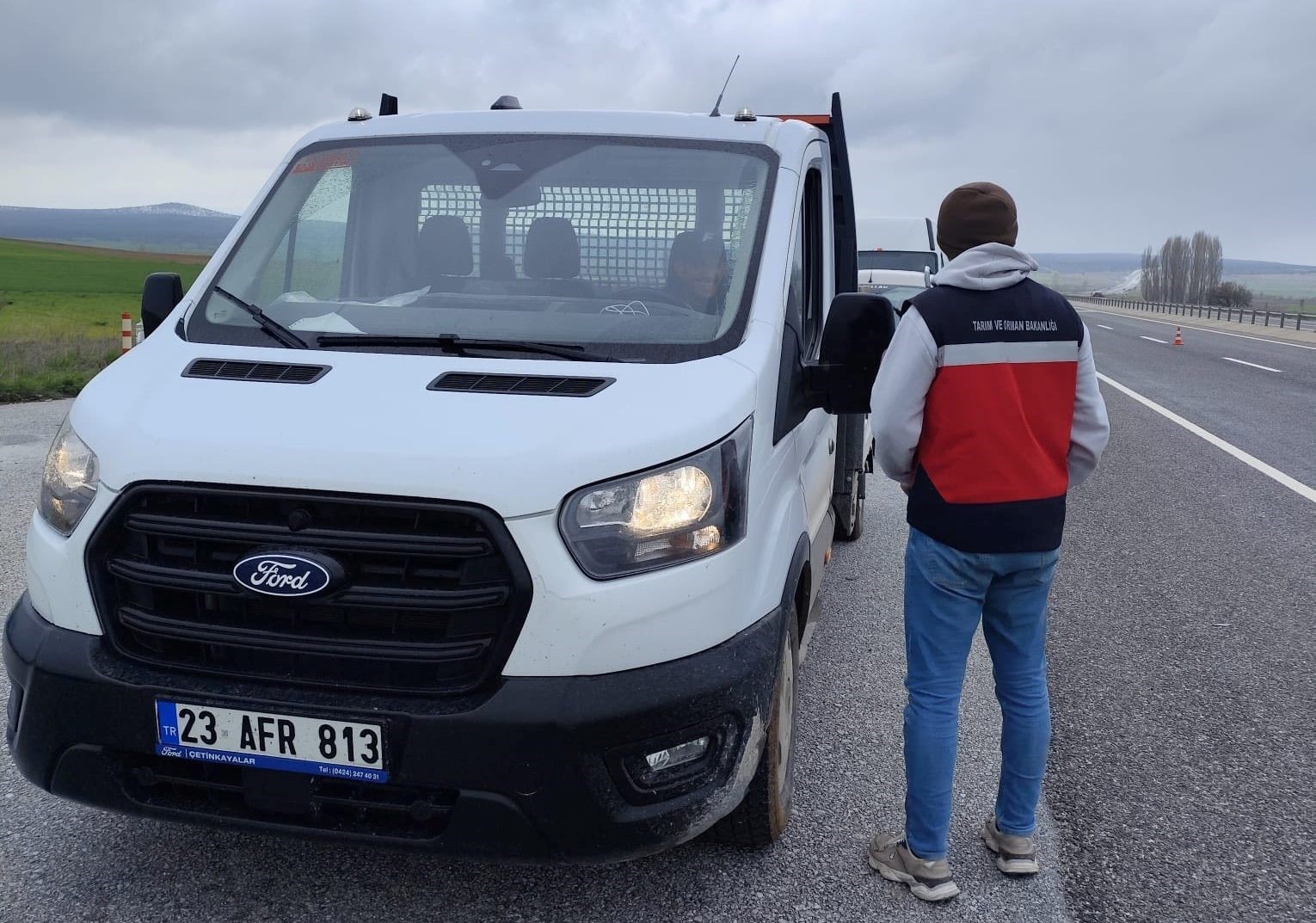 &Ccedil;avdarhisar&rsquo;da yol kontrol faaliyetleri
