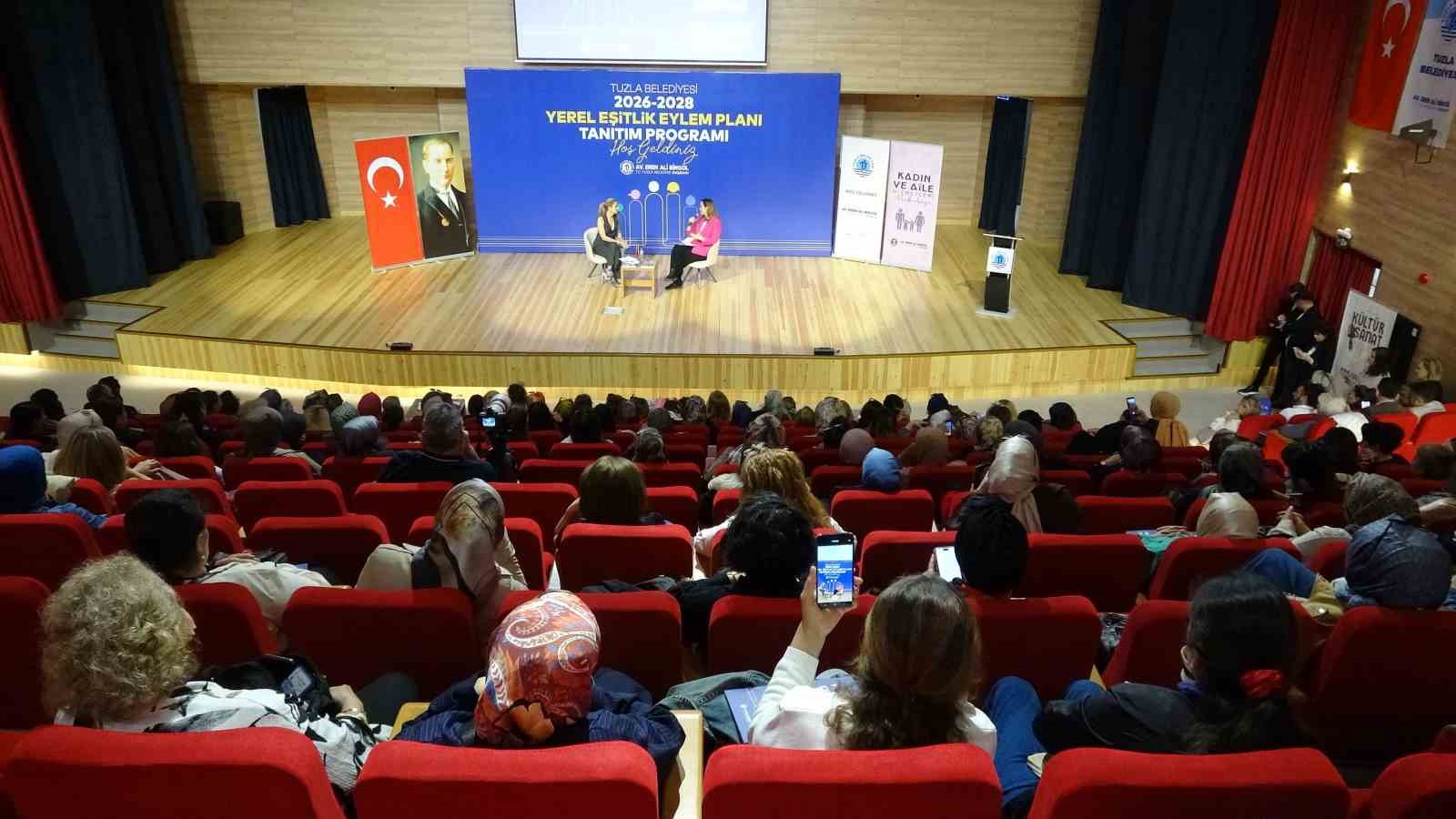 Tuzla&rsquo;da "2026-2028 Yerel Eşitlik Eylem Planı" tanıtıldı

