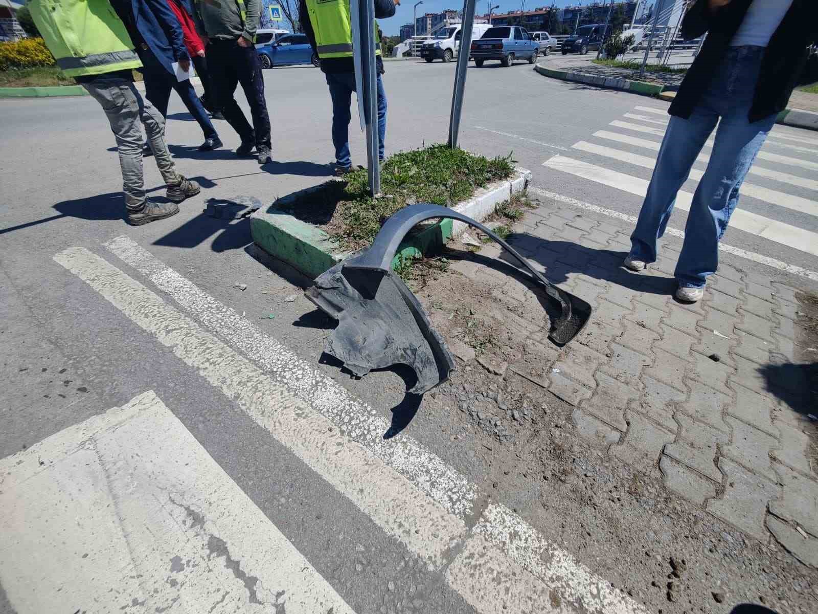 Farkındalık uygulamasında ibretlik kaza
