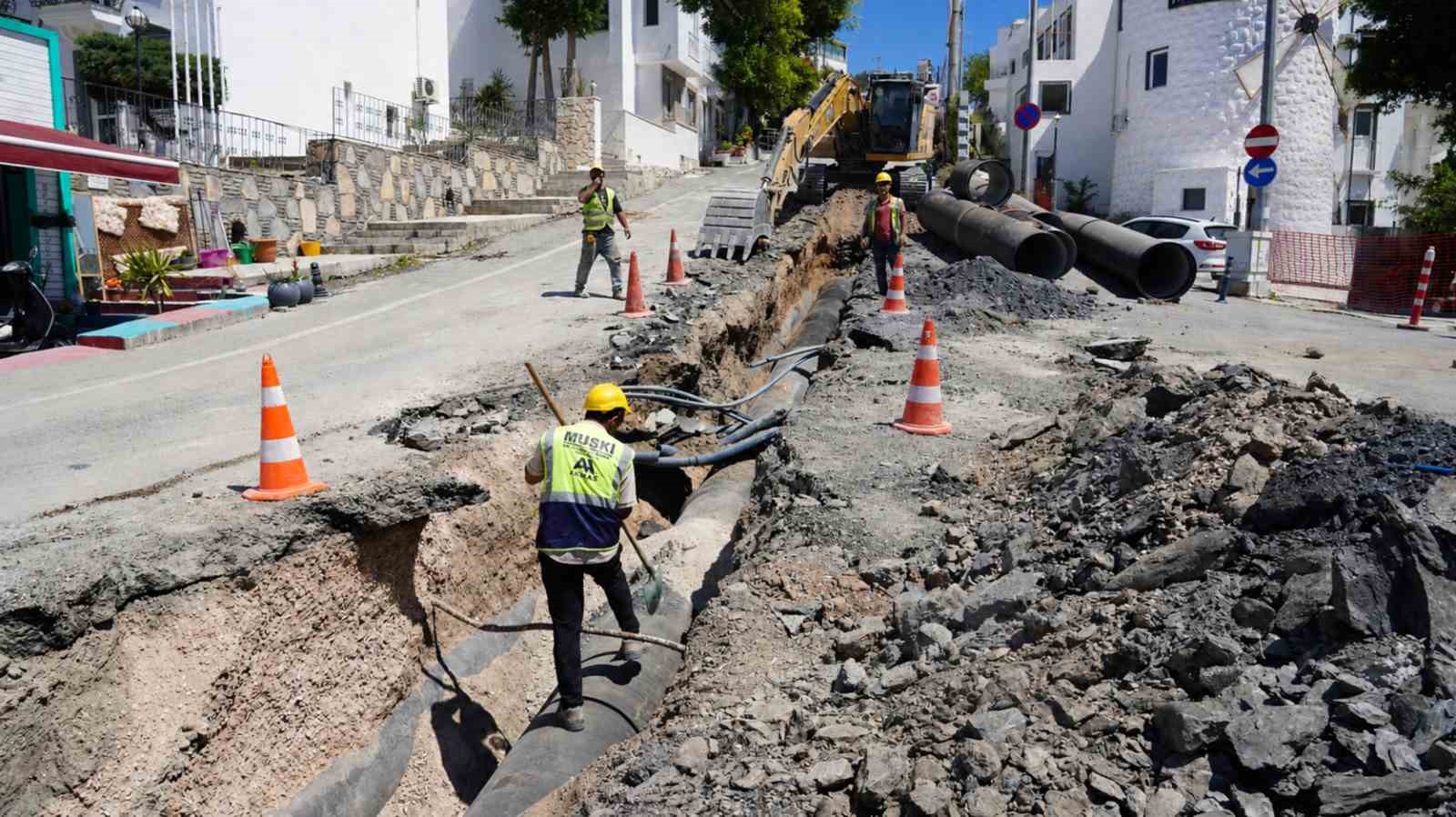 MUSKİ, G&uuml;mbet esnafının korkularına 10 g&uuml;nde son verdi
