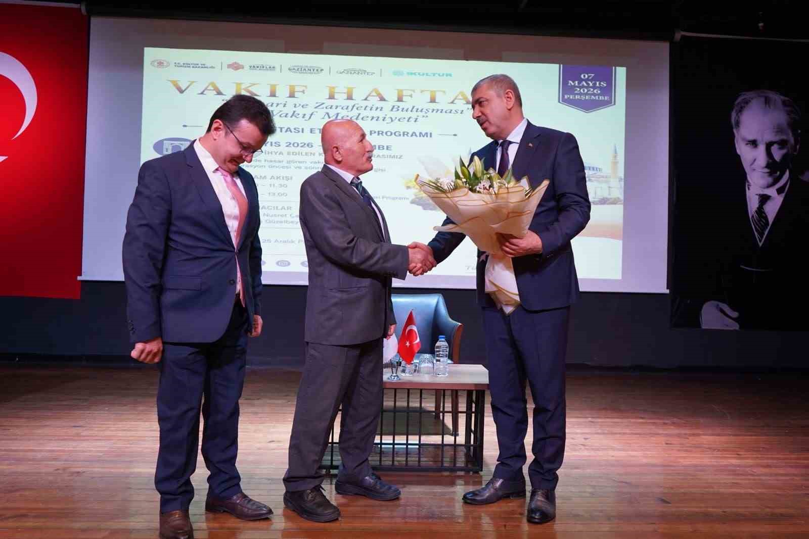 Gaziantep&rsquo;te vakıf medeniyeti ve mimari zarafet konuşuldu
