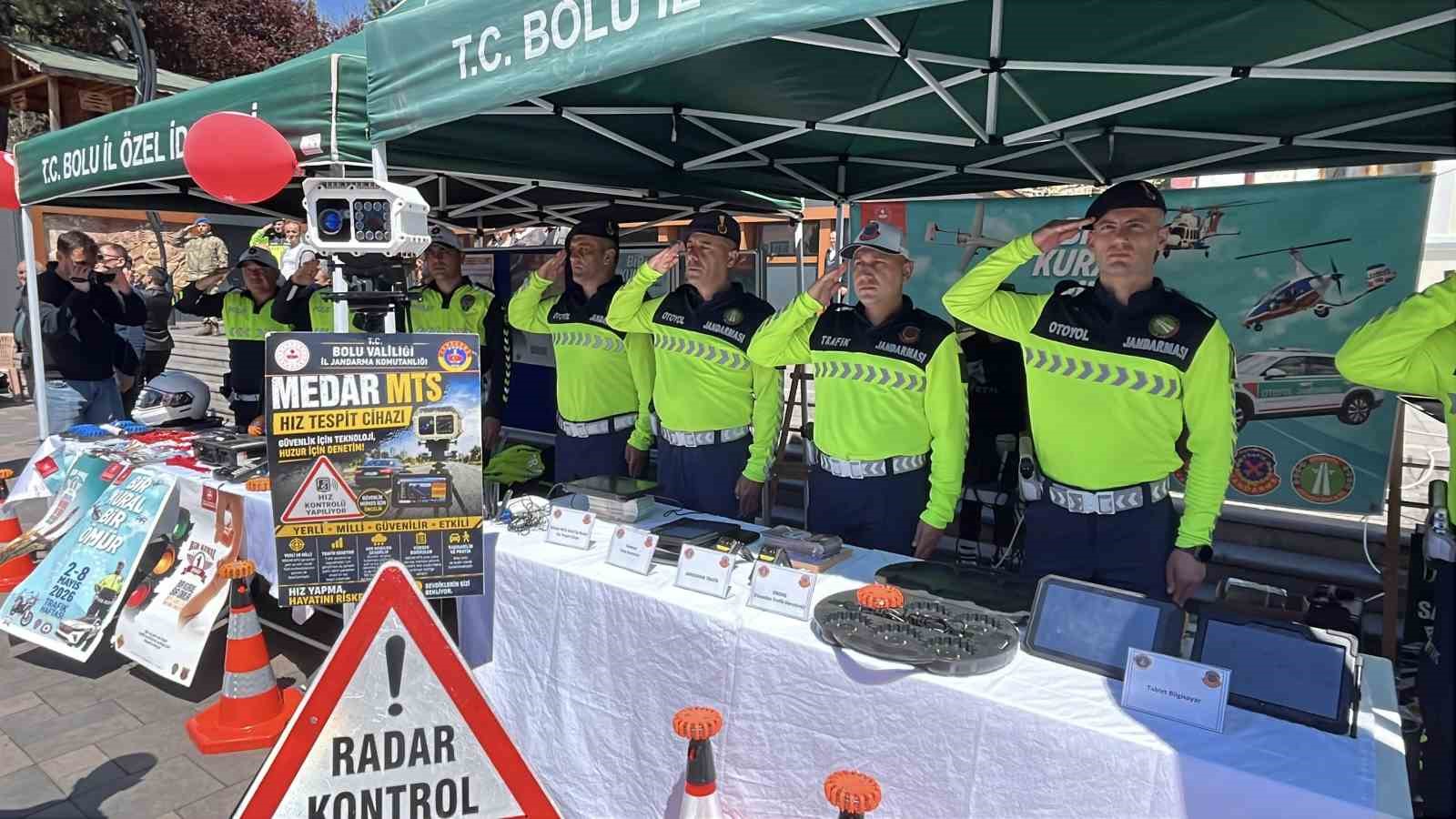 Bolu&rsquo;da Trafik Haftası &ccedil;eşitli etkinliklerle kutlandı
