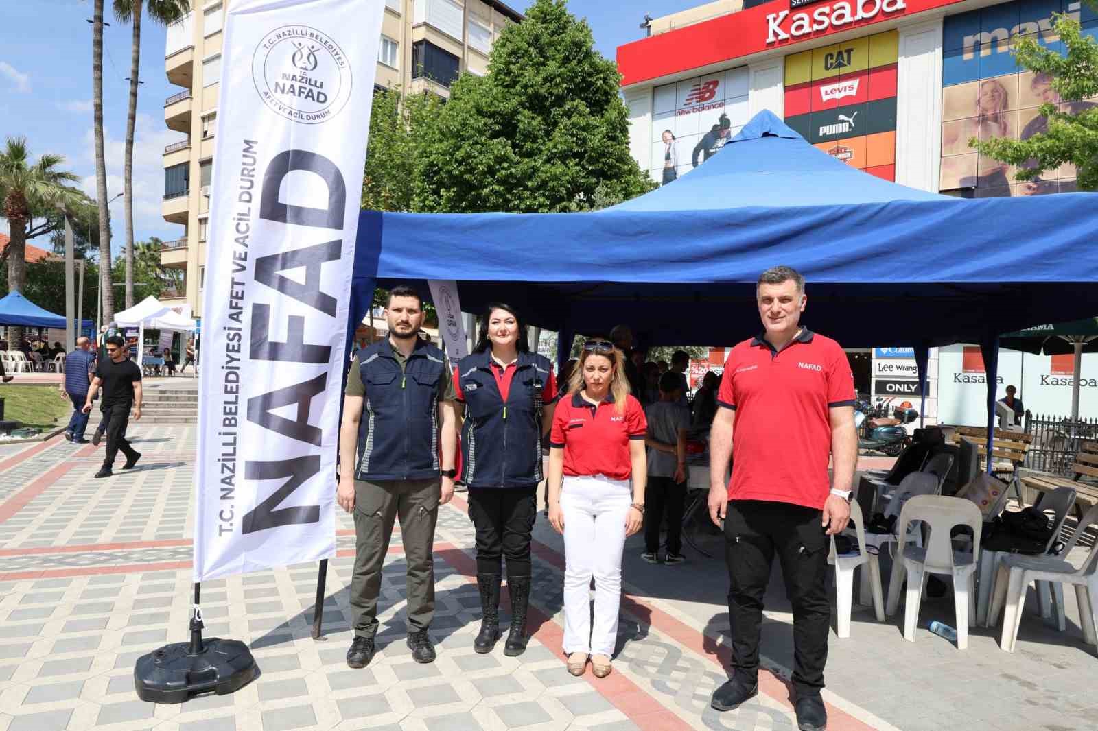 NAFAD standına vatandaşlar ilgi gösterdi