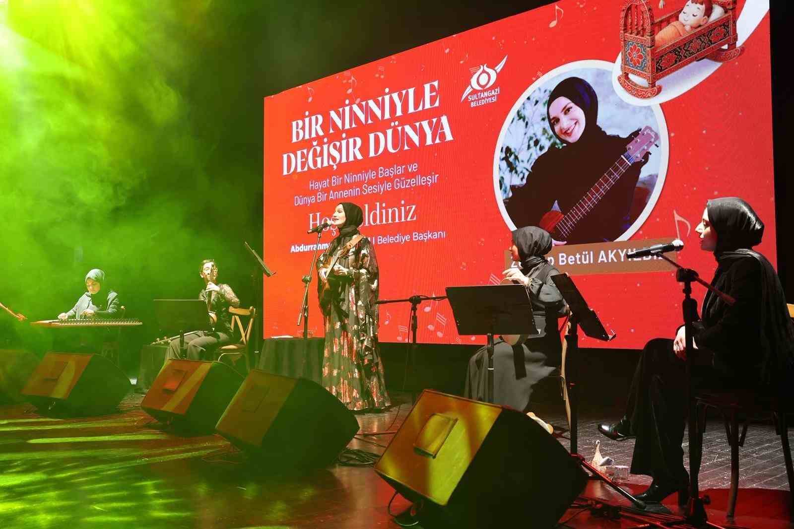 Sultangazi Belediyesi&rsquo;nden anneler i&ccedil;in &rsquo;Bir Ninniyle Değişir D&uuml;nya&rsquo; etkinliği
