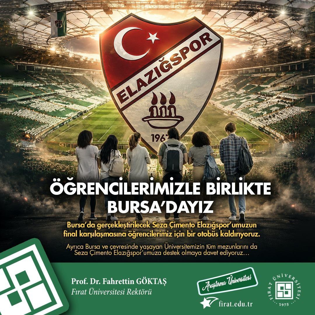 Fırat Üniversitesi Bursa’ya otobüs kaldıracak