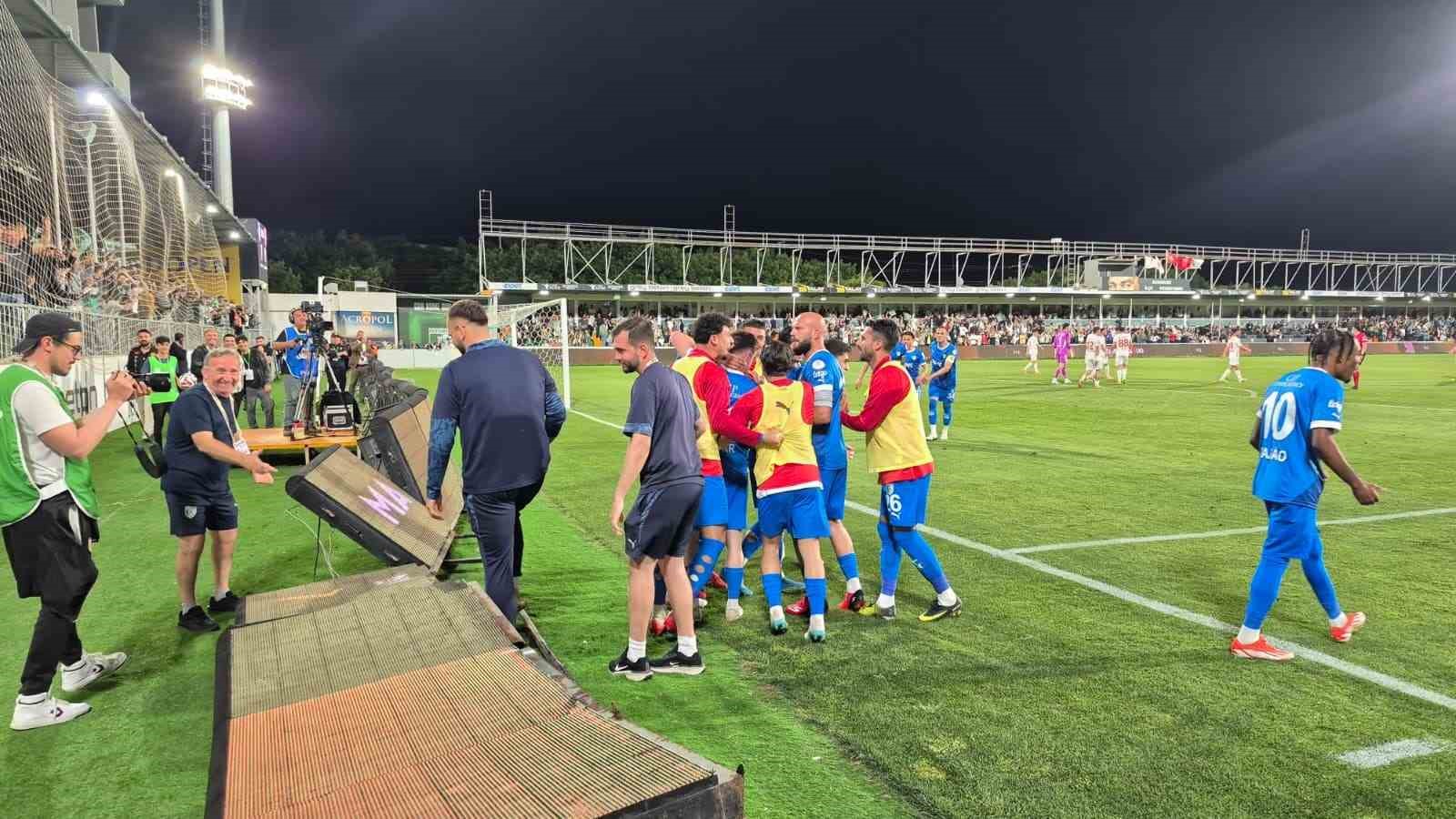 Trendyol 1. Lig: Bodrum FK: 2 - Pendikspor: 0
