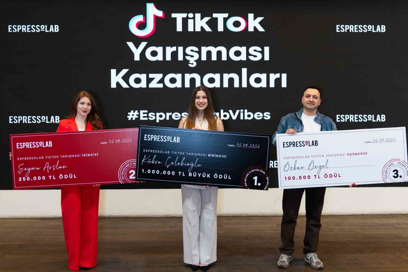 Espressolab sosyal medya yarışmasının kazananları ödüllerini aldı