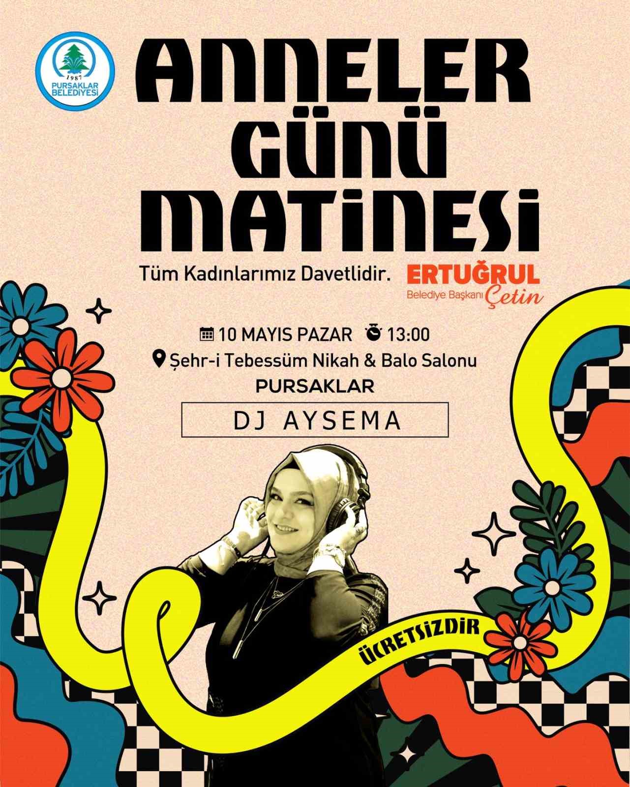 Pursaklar anneler için unutulmaz bir güne hazırlanıyor