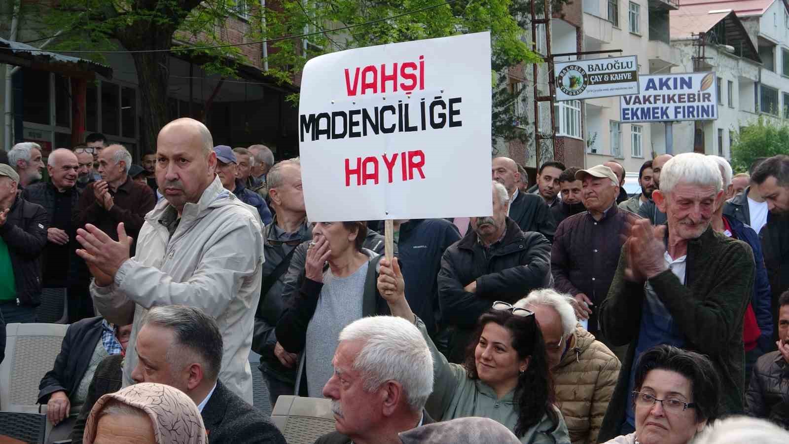 Y&ouml;re halkı maden kirliliğine karşı ses y&uuml;kseltti
