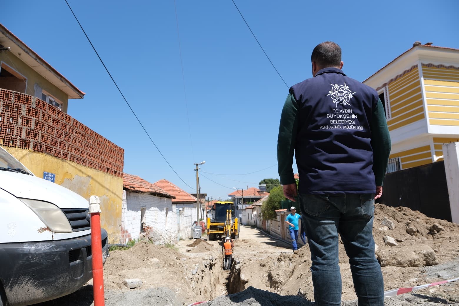 Aydın B&uuml;y&uuml;kşehir Belediyesi&rsquo;nden Ko&ccedil;arlı&rsquo;ya altyapı yatırımı
