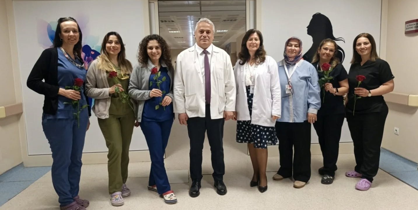 Nazilli Devlet Hastanesi’nde Ebeler Haftası kutlandı