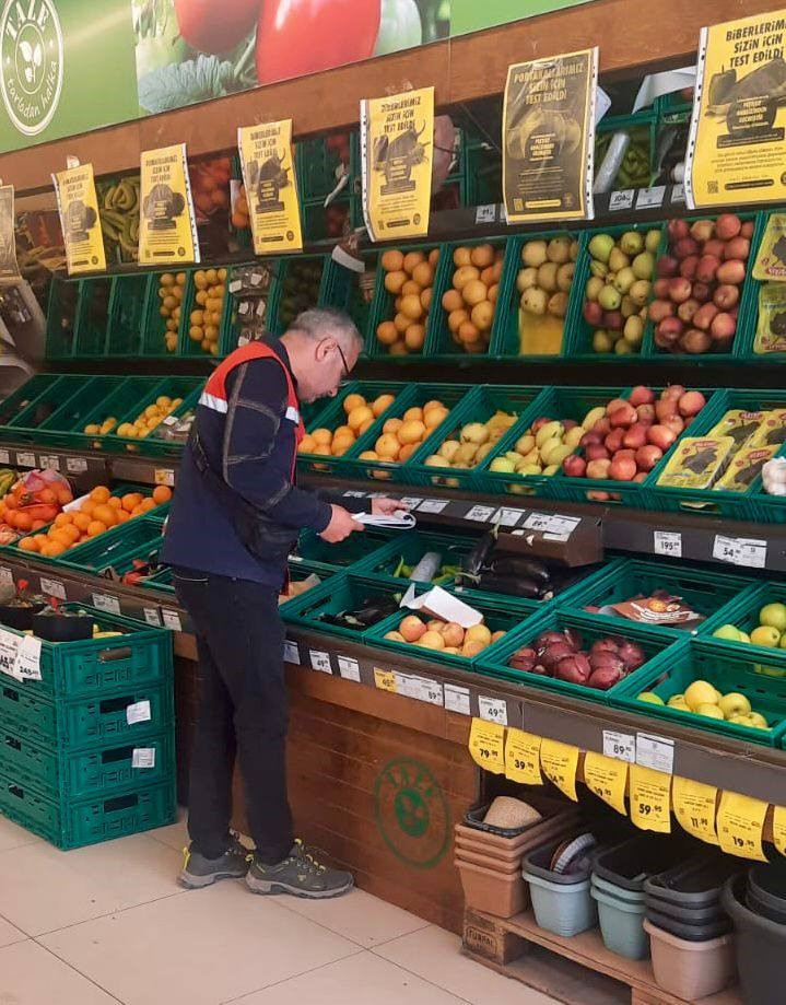 Marketlere y&ouml;nelik fiyat denetimi
