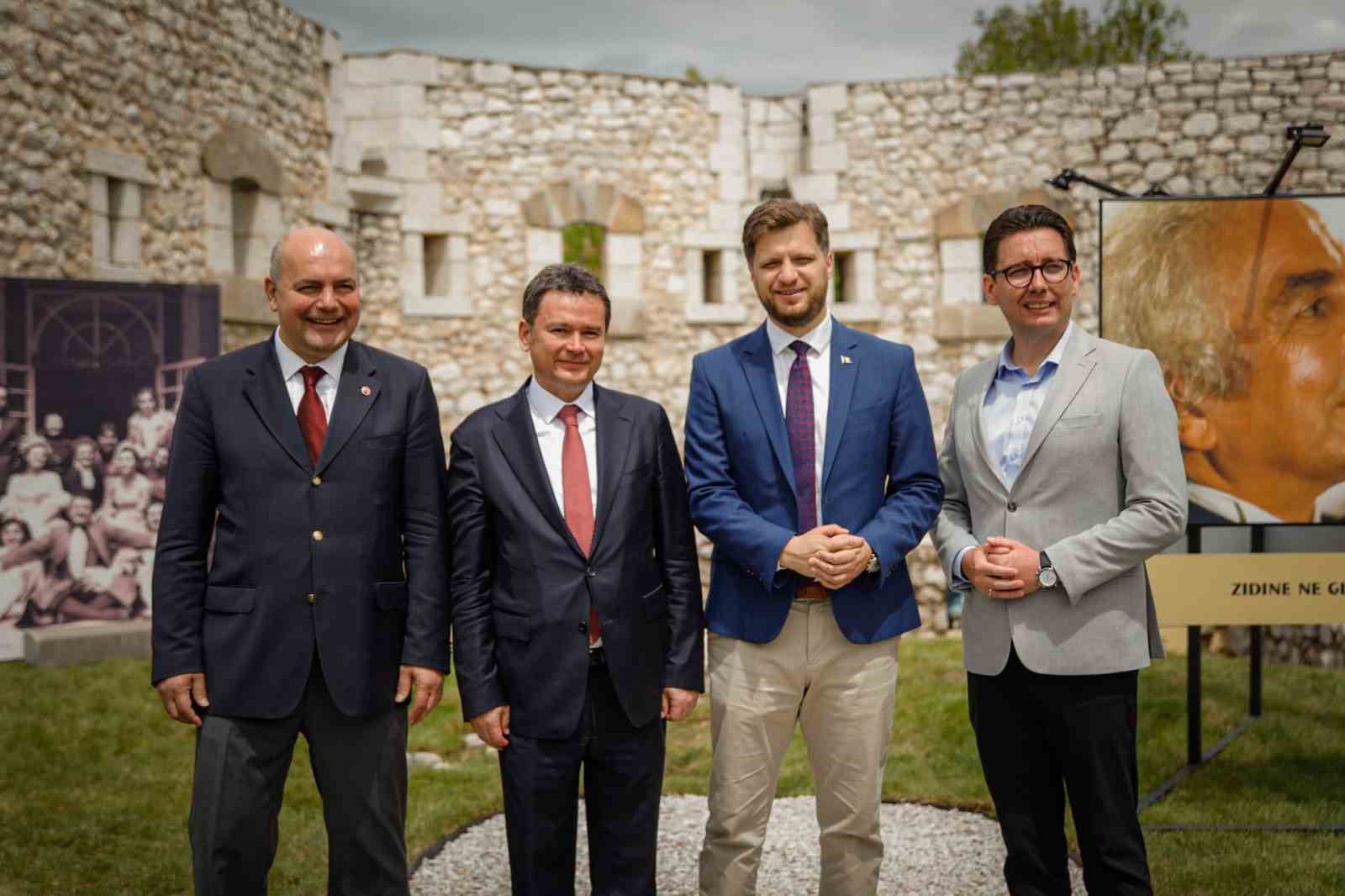 Başkan Aydın&rsquo;dan Saraybosna&rsquo;da anlamlı temas
