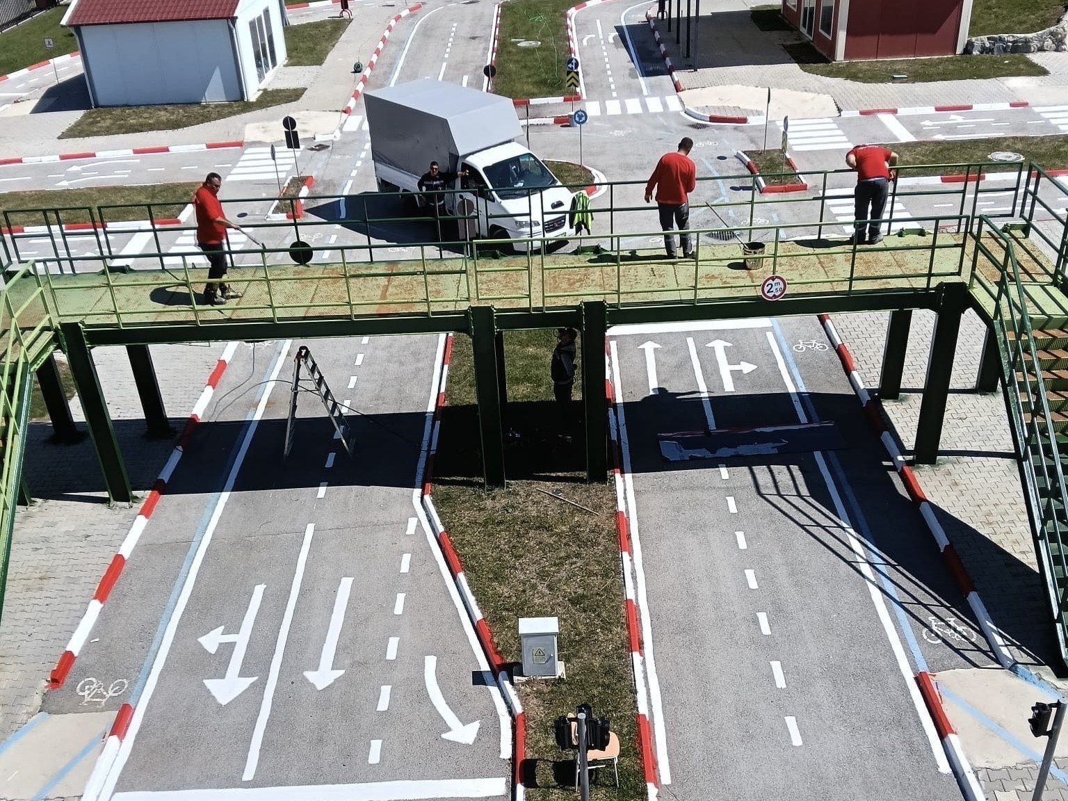 Uşak &Ccedil;ocuk Trafik Eğitim Parkı yenileniyor
