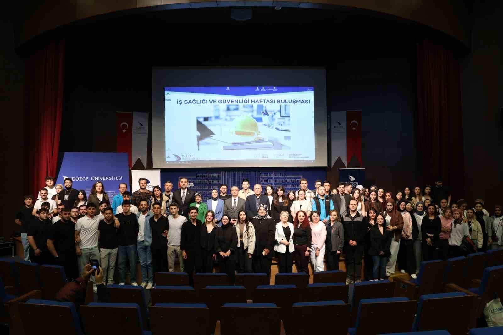 Düzce Üniversitesi’nden iş sağlığı ve güvenliği paneli