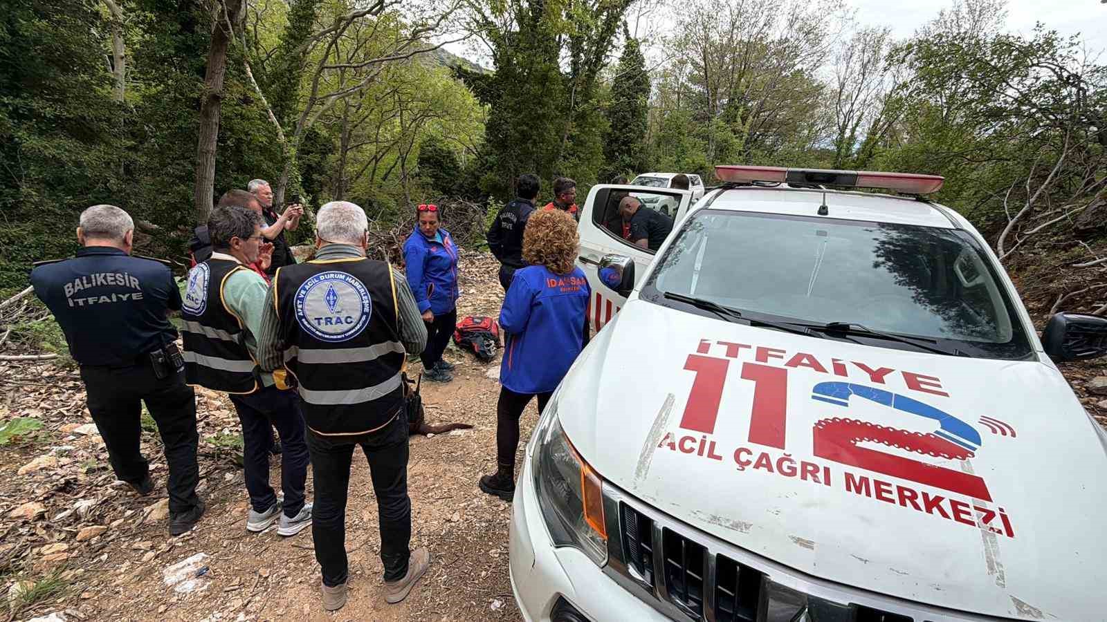 Kazdağları’nda kayıp şahıstan acı haber