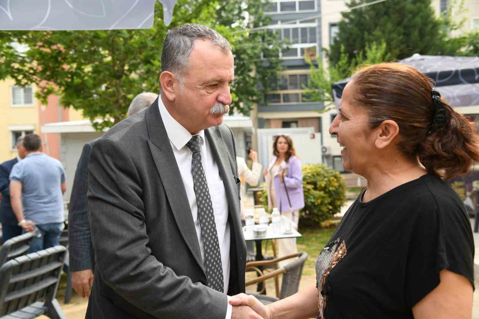 Başkan Balaban vatandaşın sorunlarını dinledi

