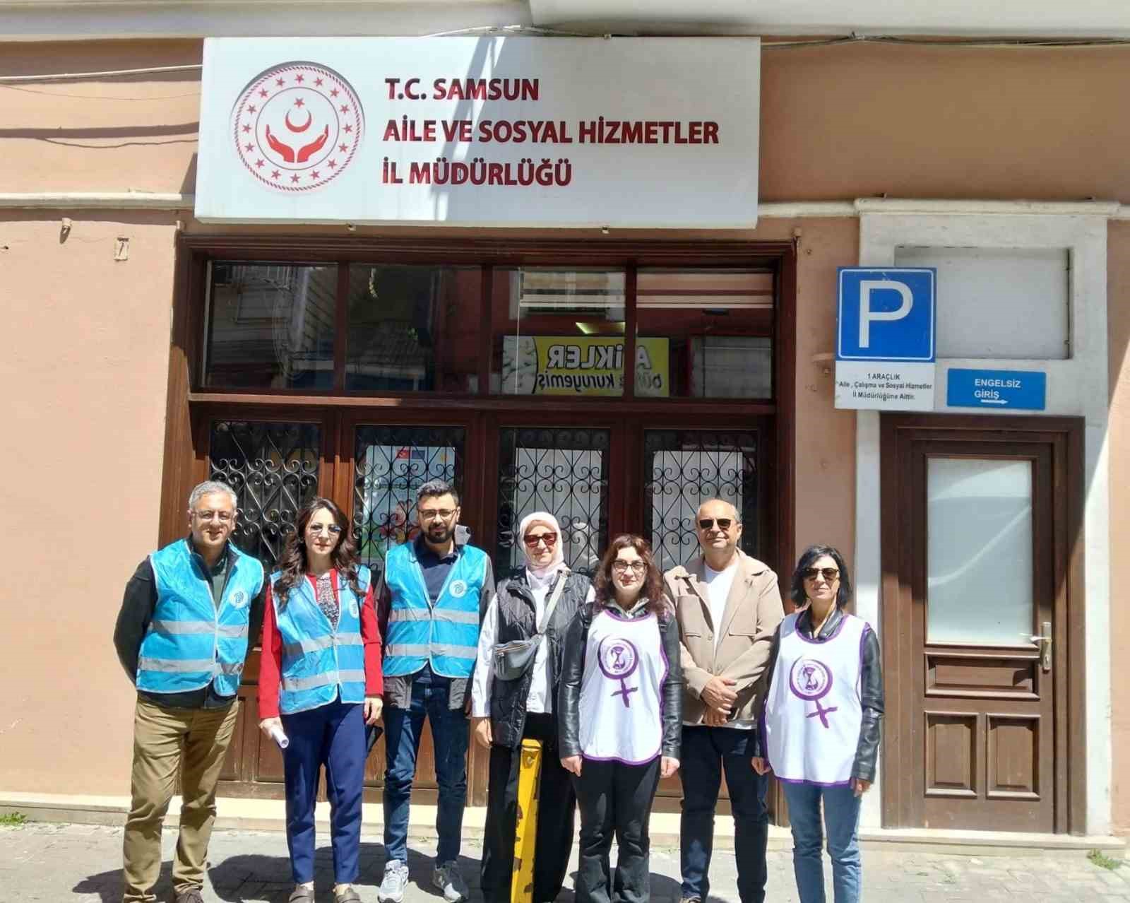 Psikoloğa bı&ccedil;aklı saldırıya Samsun&rsquo;dan tepki
