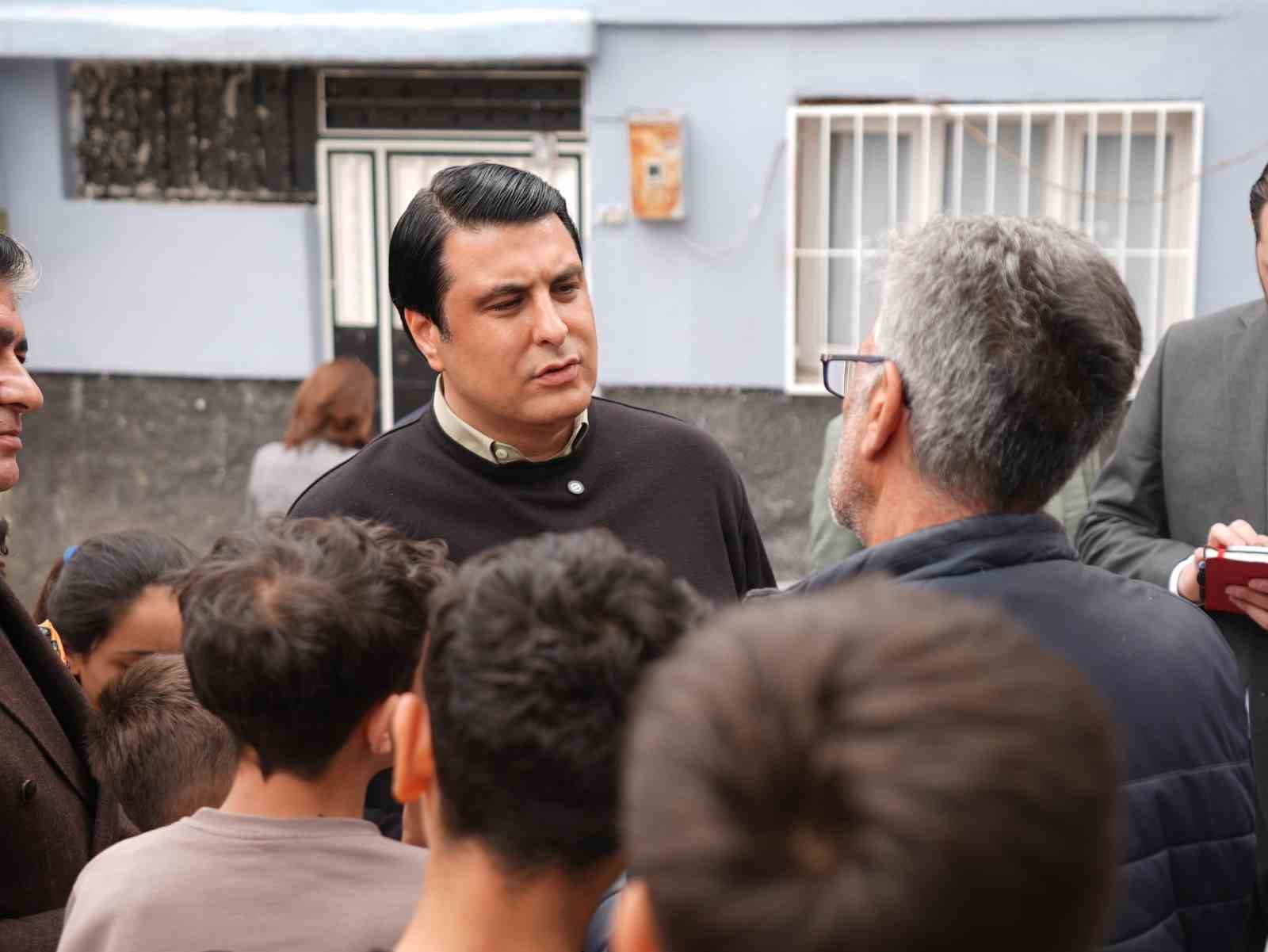 Yılmaz&rsquo;dan &Ccedil;ıksorut ve Umut mahallesine ziyaret
