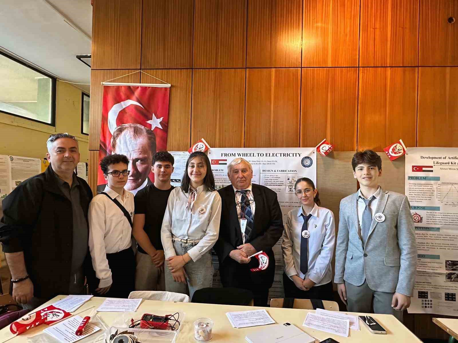 Şahinkayalılara "M&uuml;hendislik" dalında uluslararası &ouml;d&uuml;l
