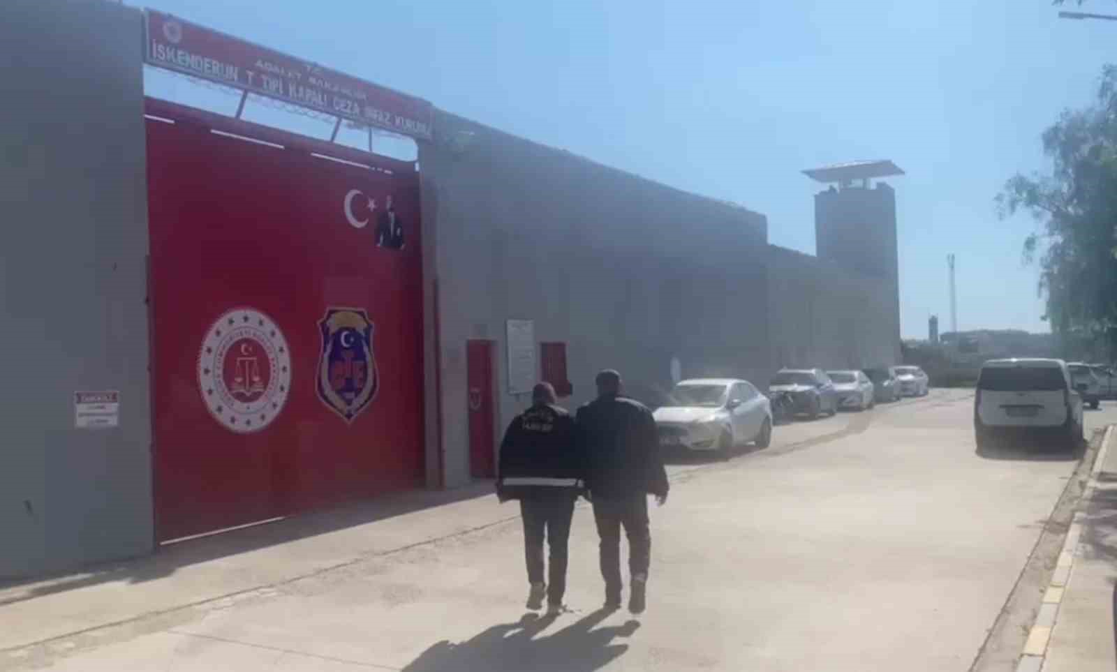 Erzin&rsquo;de kesinleşmiş hapis cezası bulunan şahıs yakalandı

