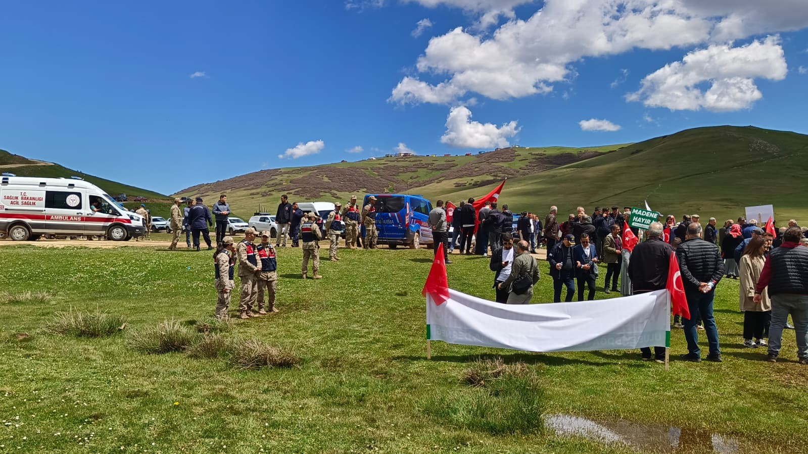 Ordu&rsquo;da maden sahasındaki sondaj &ccedil;alışmalarına y&ouml;nelik bilirkişi keşif yaptı
