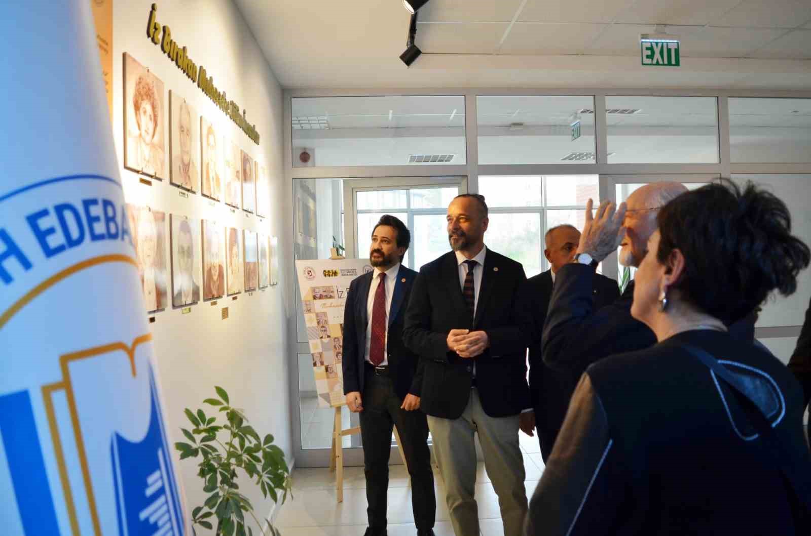 BŞEÜ’de ‘İz bırakan muhasebe bilim insanları’ sergisi açıldı