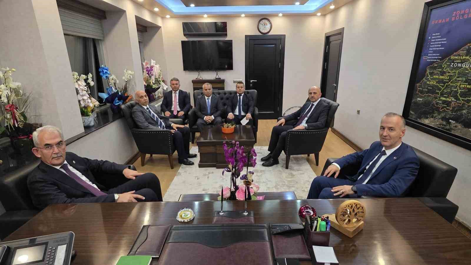 Orman Genel M&uuml;d&uuml;r&uuml; Karacabey Zonguldak&rsquo;ta
