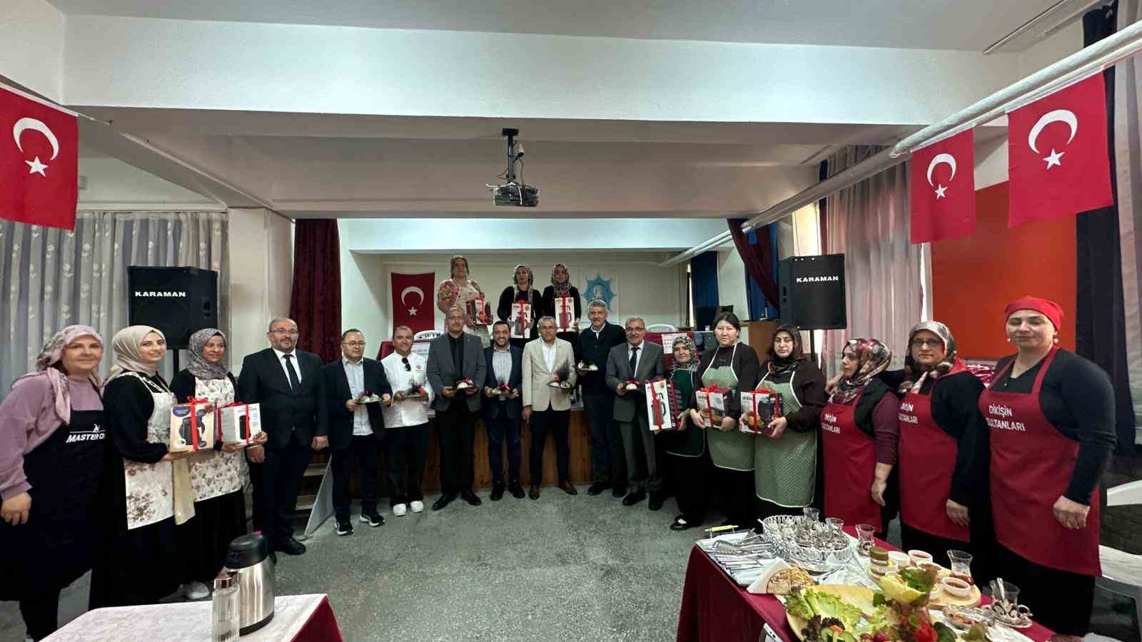Karaman’da Anneler Günü’ne özel batırık yarışması düzenlendi
