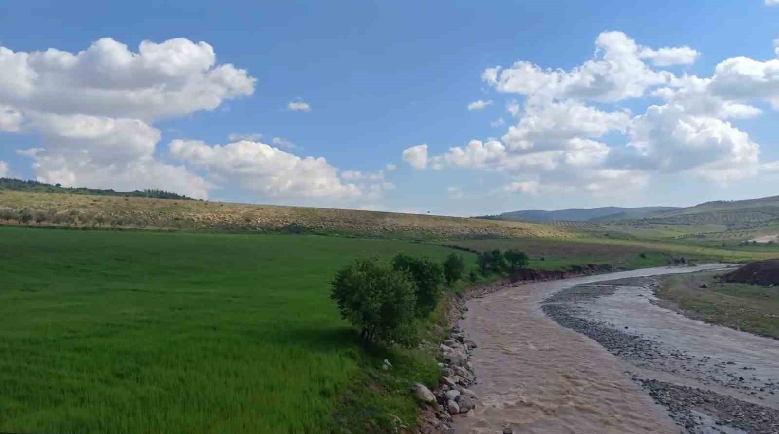 Kilis&rsquo;te yağışlar &lsquo;Sabun Suyu&rsquo;nun&rsquo; debisini artırdı
