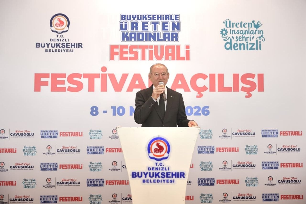 Denizli &Uuml;reten Kadınlar Festivali coşkuyla başladı
