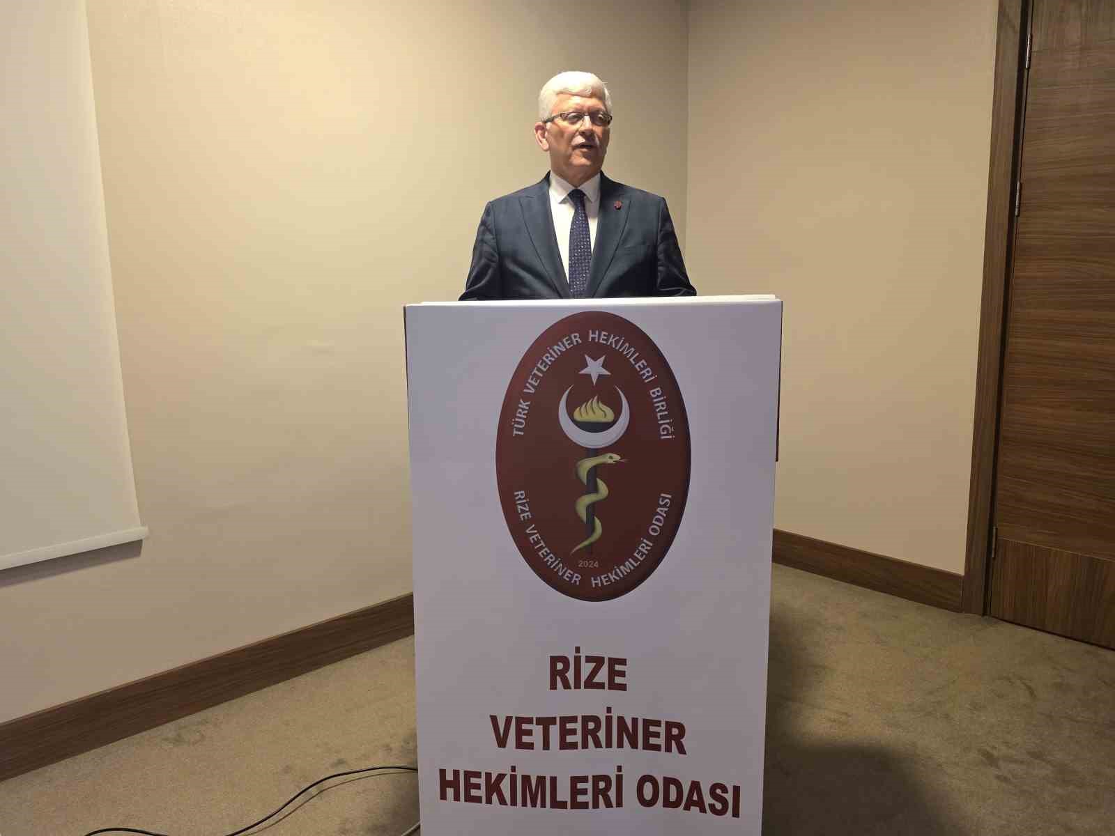 Türk Veteriner Hekimleri Birliği Oda Başkanları Bölge Toplantısı, Rize’de gerçekleştirildi